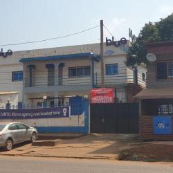 Entrée Principale NS-IMMO Yaoundé Camtel Nkomo